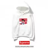supreme hoodie man women sweatshirt pas cher cartoons blanc